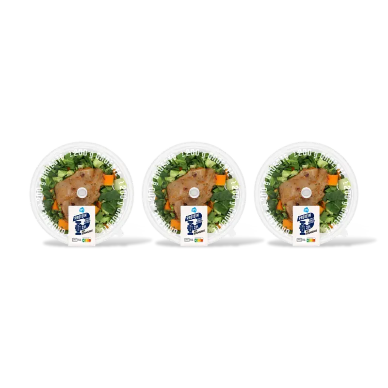 AH Stoommaaltijd protein kip roomsaus 3-pck