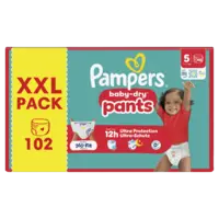 Pampers Baby-dry pants maat 5 XXL pack