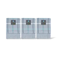 AH Theedoek blauw set van 2 3-pack
