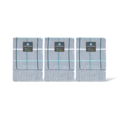 pdp-image-AH Theedoek blauw set van 2 3-pack