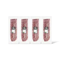 AH BBQ spareribs naturel 4-pack