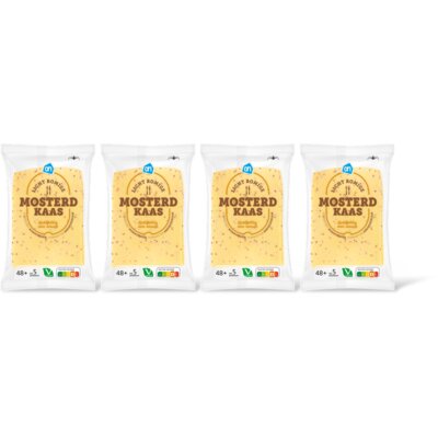 pdp-image-AH Licht romige mosterdkaas 48+ plakken 4pk