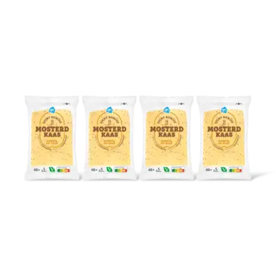 pdp-image-AH Licht romige mosterdkaas 48+ plakken 4pk