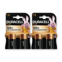 Duracell Plus C-alkaline batterijen MN1400 2-pack