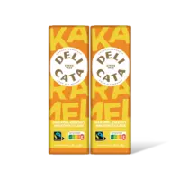 Delicata Reep melkchocolade karamel zeezout 2-pck