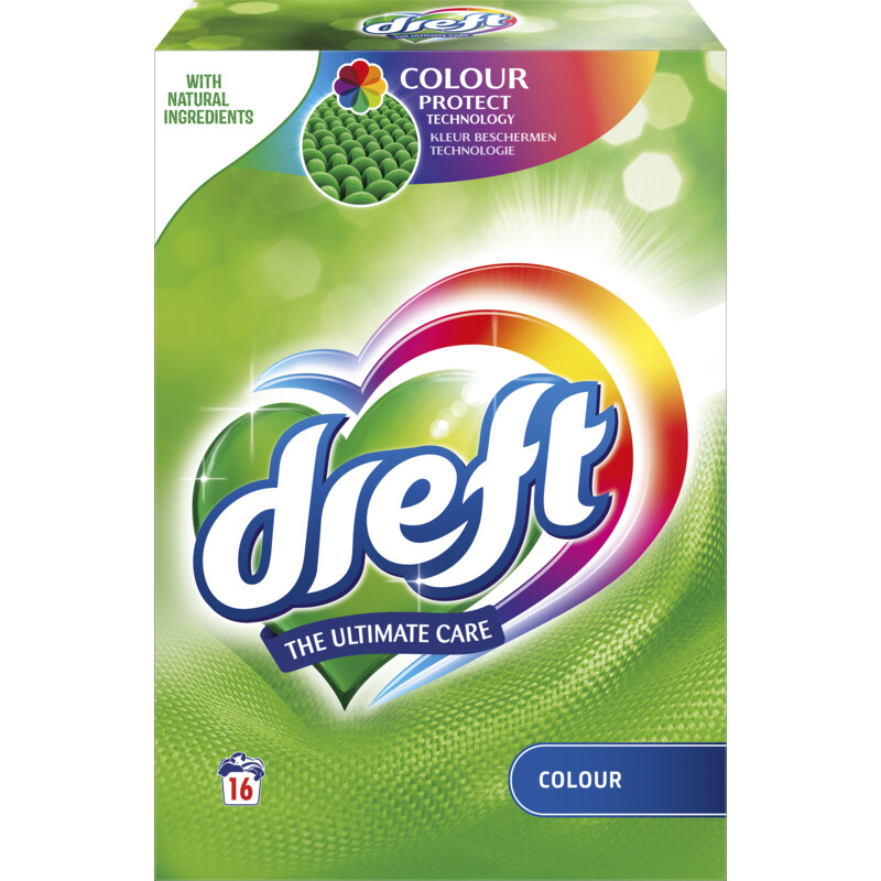 Een afbeelding van Dreft Waspoeder the ultimate care colour