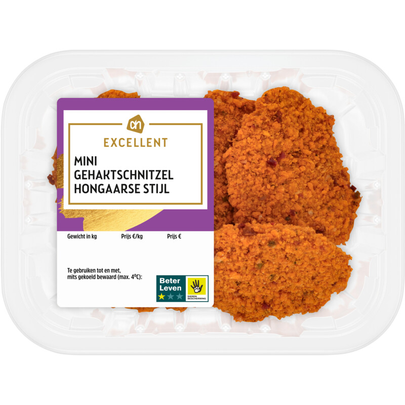 AH Excellent Mini gehaktschnitzel Hongaarse stijl