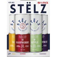 Stëlz Hard seltzer mix 4-pack