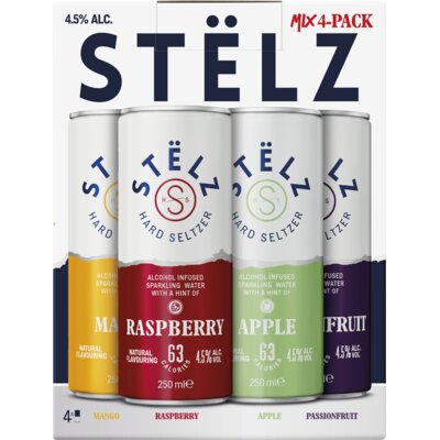 pdp-image-Stëlz Hard seltzer mix 4-pack