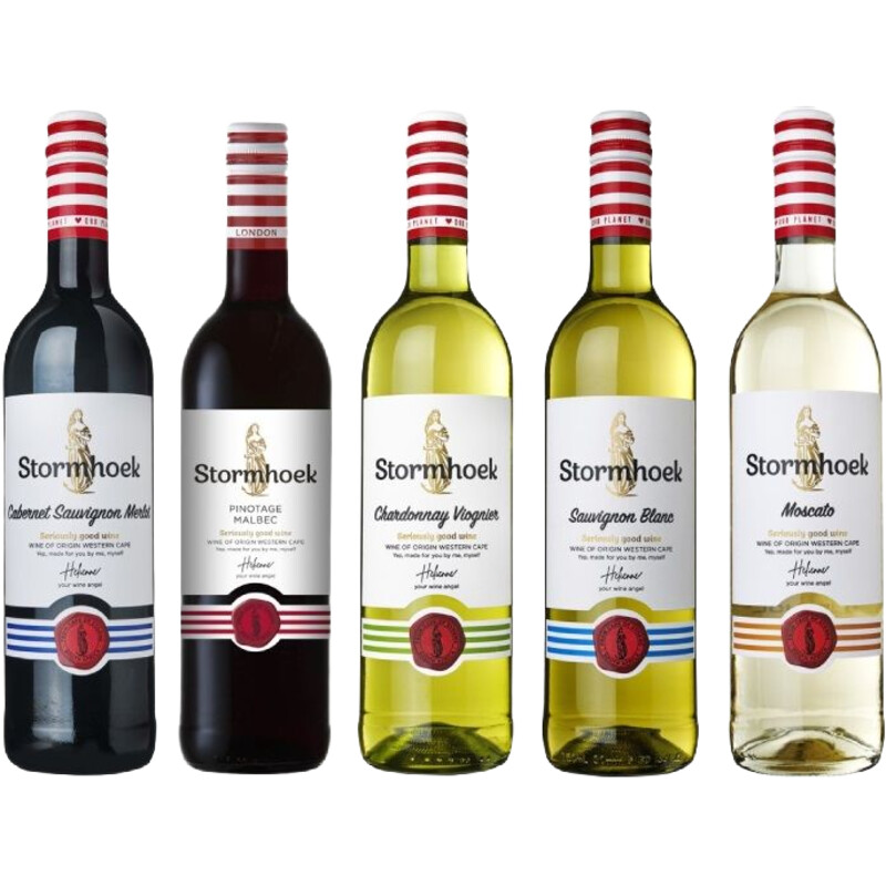 Een afbeelding van Stormhoek seriously good wine pakket