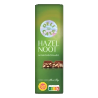 Delicata Reep hazelnoot melkchocolade