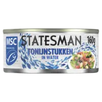 Statesman Tonijn stukken in water