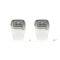 AH Bewaardoos 0.45 liter vierkant 2-pack