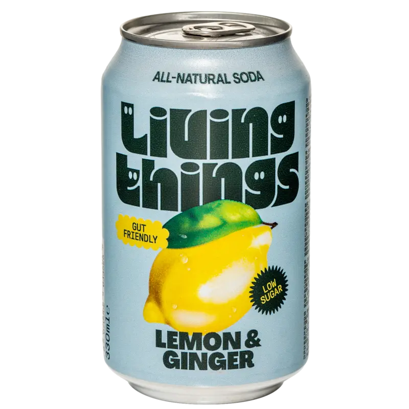 Living Things Lemon & ginger