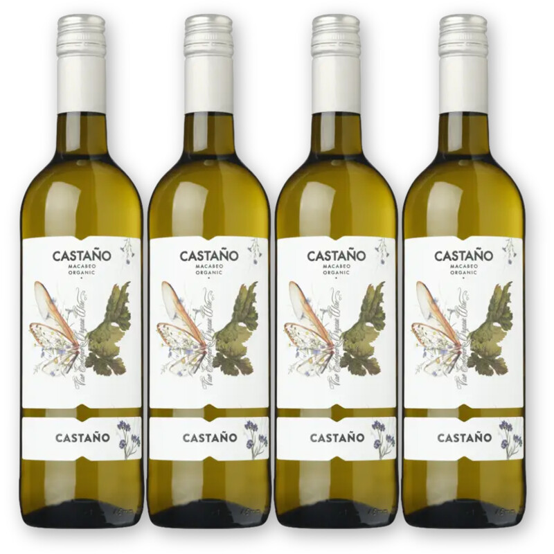 Castaño Castaño Macabeo Organic 4 flessen