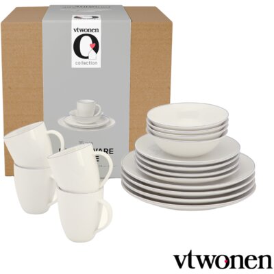 pdp-image-vtwonen White blue line servies 16delig