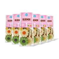 AH Chocolade bloemen melk en wit 6-pack