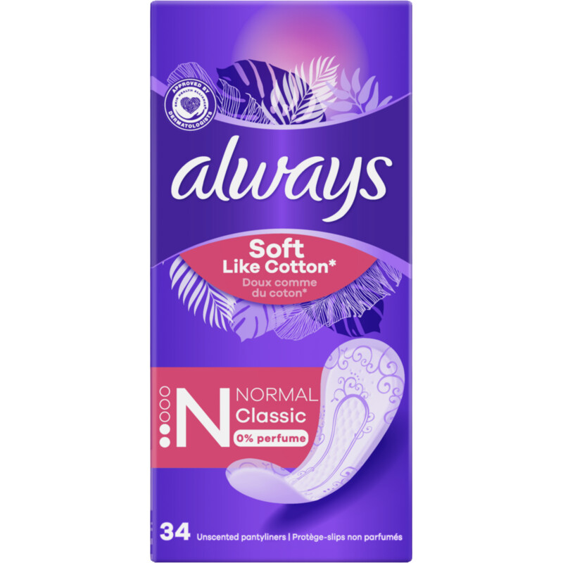 Always Daily soft cotton normal inlegkruisjes