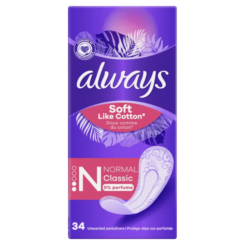 Daily soft cotton normal inlegkruisjes