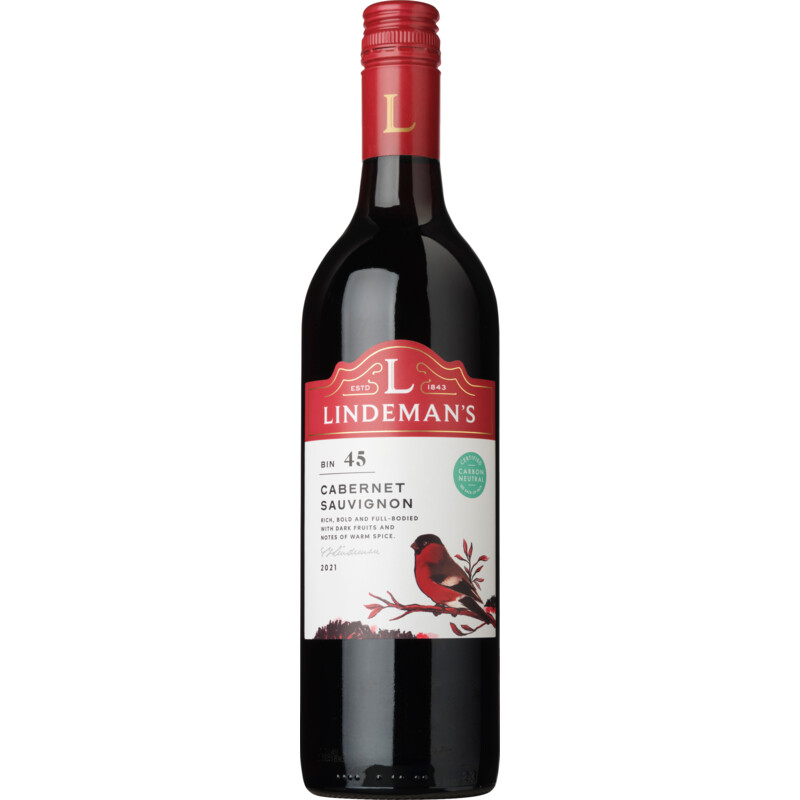 Een afbeelding van Lindeman's Bin 45 cabernet sauvignon