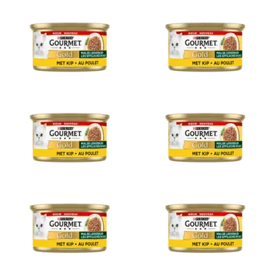 pdp-image-Gourmet Gold malse lekkernijen met kip 6-pack