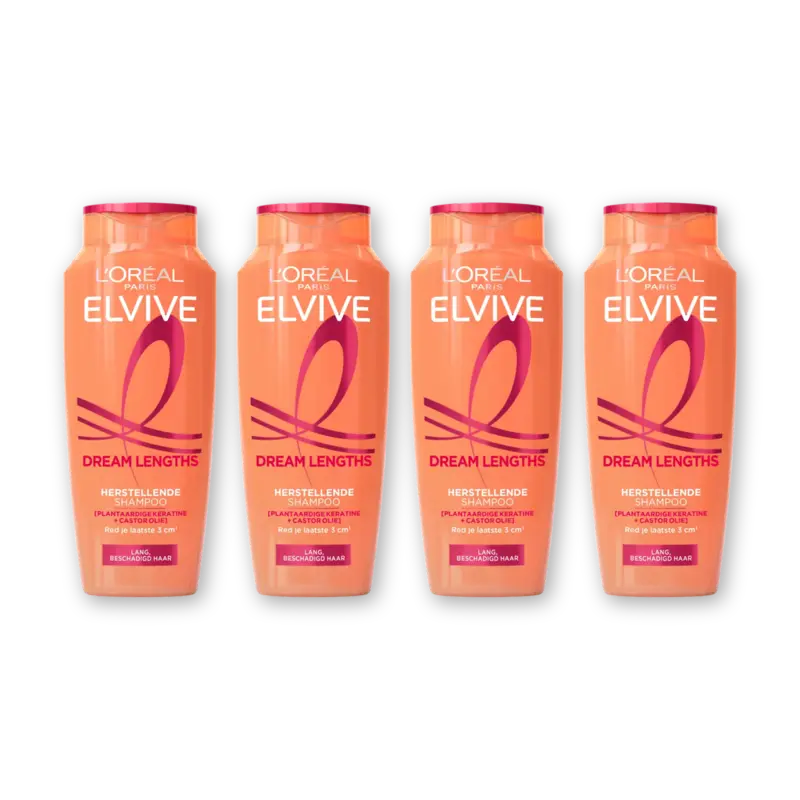 L'Oréal Paris Elvive Dream lengths shampoo 4-pack