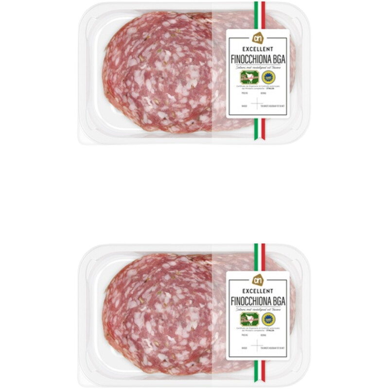 Een afbeelding van AH Excellent Salami met venkel 2-pack