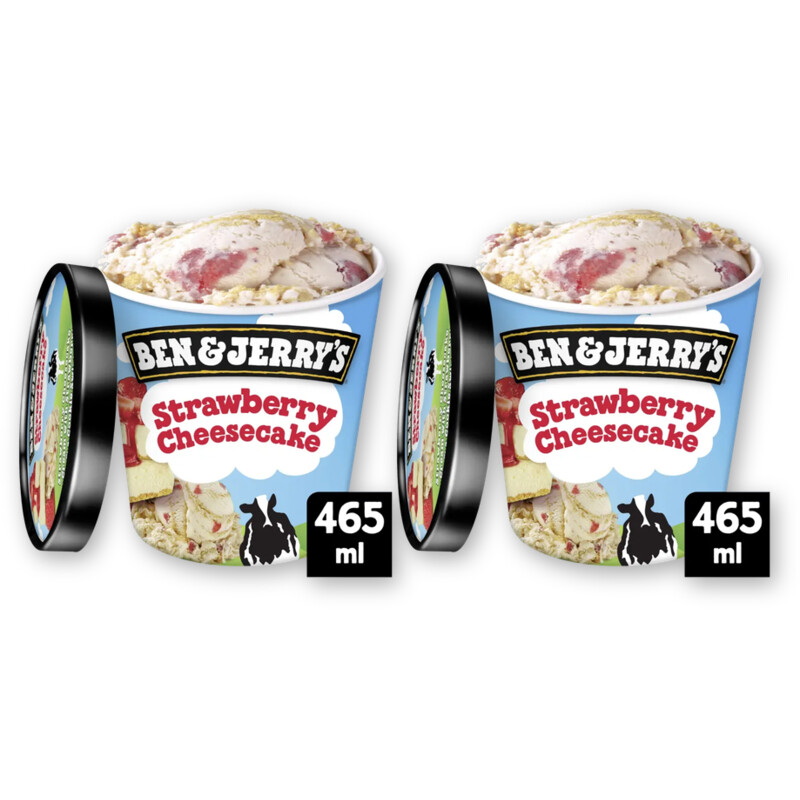 Ben & Jerry's Strawberry cheesecake 2-pack