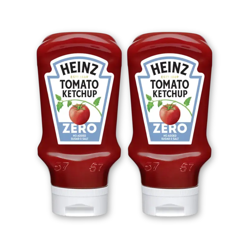 Heinz zero toegevoegde suikers 2-pack