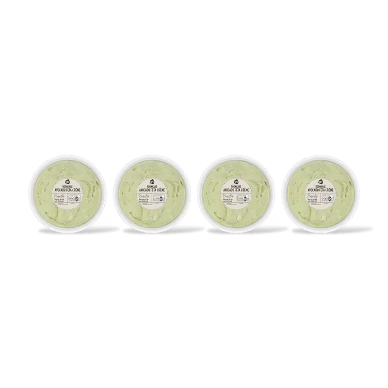 Roomkaas avocado feta crème 4-pack