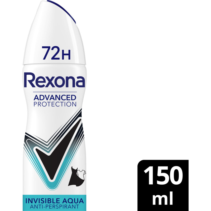 Rexona Invisible aqua anti-transpirant spray