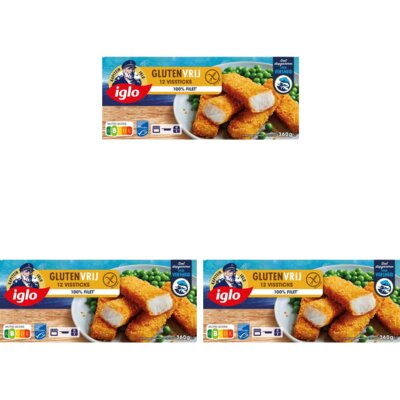 pdp-image-Iglo Vissticks glutenvrij 3-pack