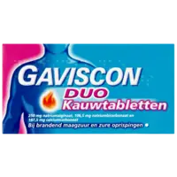 Gaviscon Duo kauwtabletten