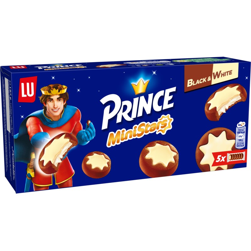 Een afbeelding van LU Prince ministars black & white