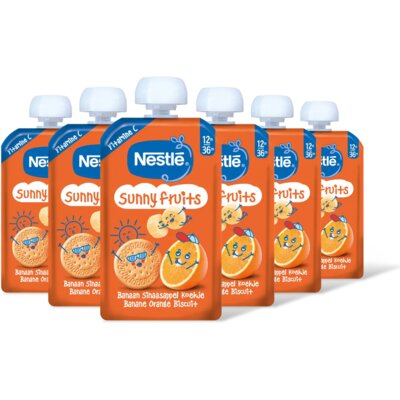 pdp-image-Nestlé Sunny fruits knijpfruit banaan 12m+ 6pck