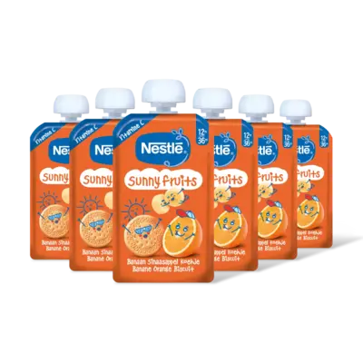 pdp-image-Nestlé Sunny fruits knijpfruit banaan 12m+ 6pck