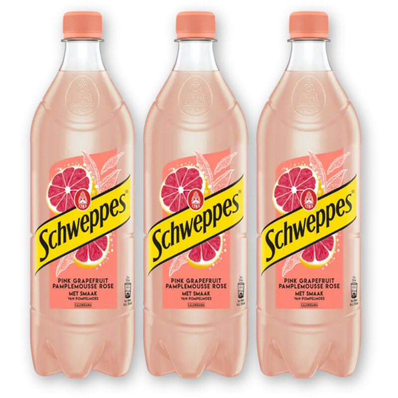 Schweppes Pink grapefruit 3-pack