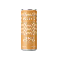 Bobby's Peach iced tea