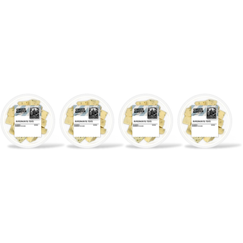 Streeckgenoten Kaasblokjes Riperkrite tsiis 48+ 4-pack