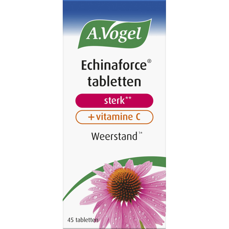 Een afbeelding van A.Vogel Echinaforce sterk** + vitamine C