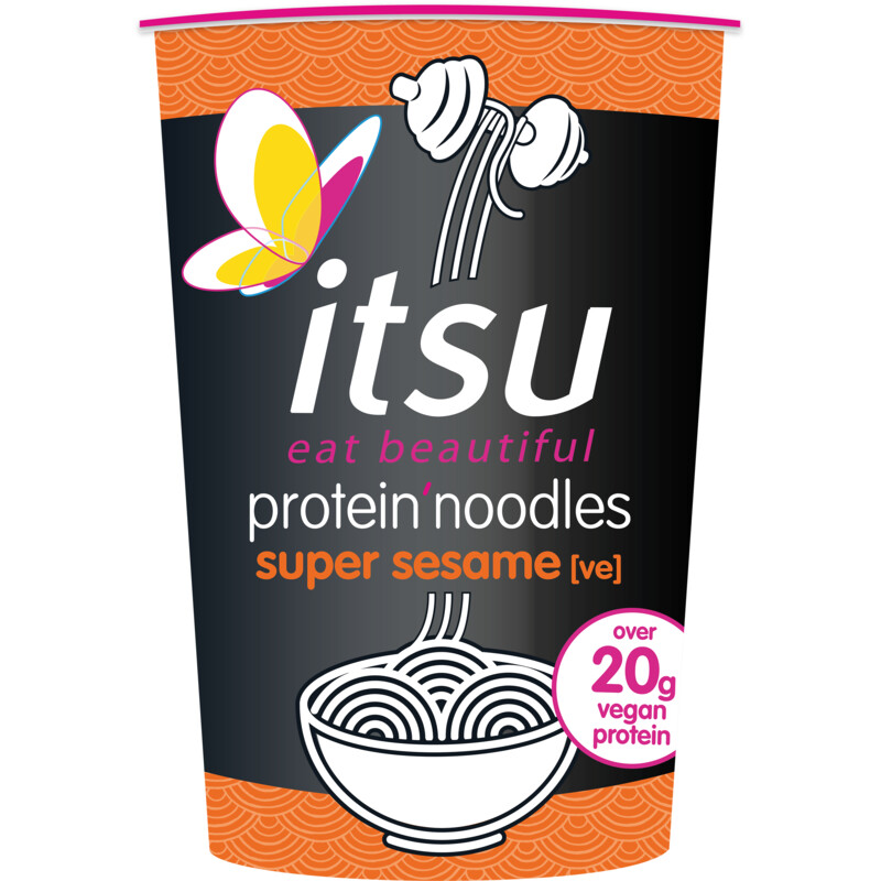 Een afbeelding van Itsu Protein noodles super sesame