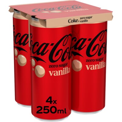 pdp-image-Coca-Cola Zero sugar vanilla 4-pack