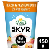 Arla Skyr peach & passionfruit 0% vet
