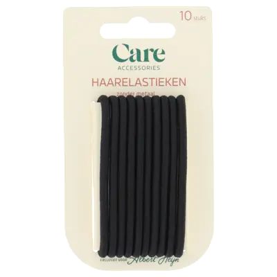 pdp-image-Care Accessories haarelastieken zwart