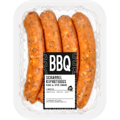 pdp-image-AH BBQ scharrel kiphotdog kaas en spek