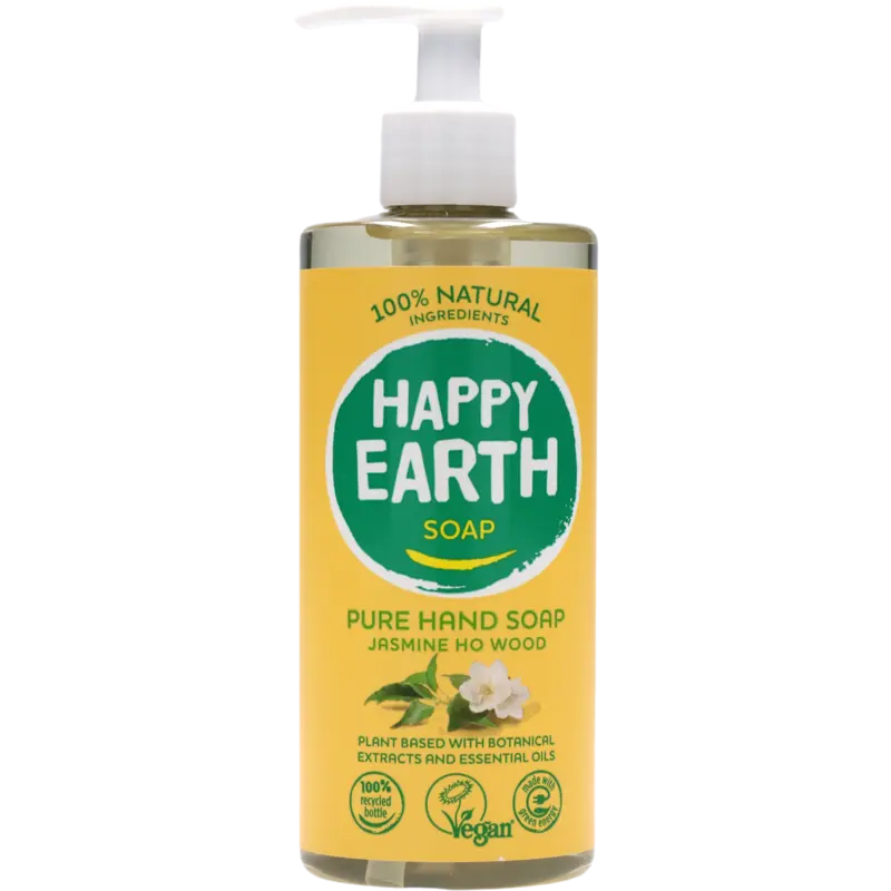 Happy Earth Pure hand soap jasmine ho wood