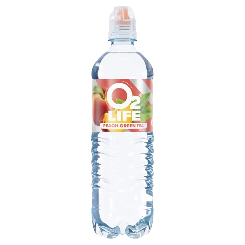Mineraalwater green tea peach