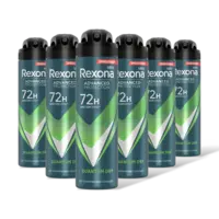 Rexona Men dry quantum anti-transp spray 6-pack