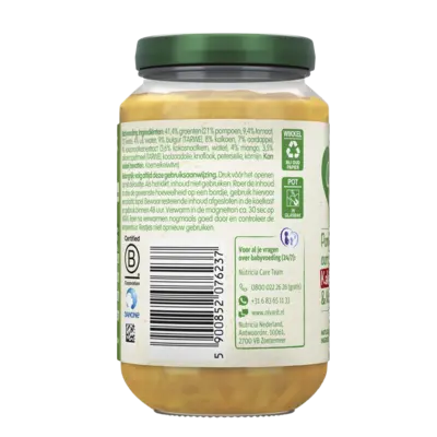 pdp-image-Olvarit Pompoen curry kalkoen mango 8m+