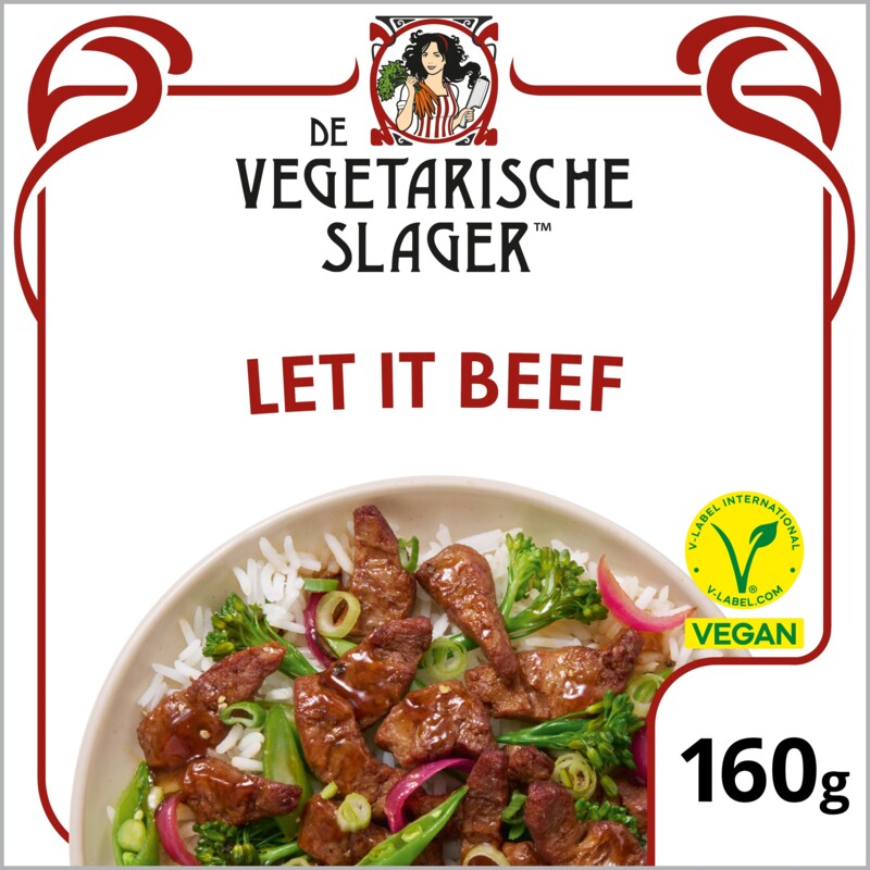 Vegetarische Slager Let it beef